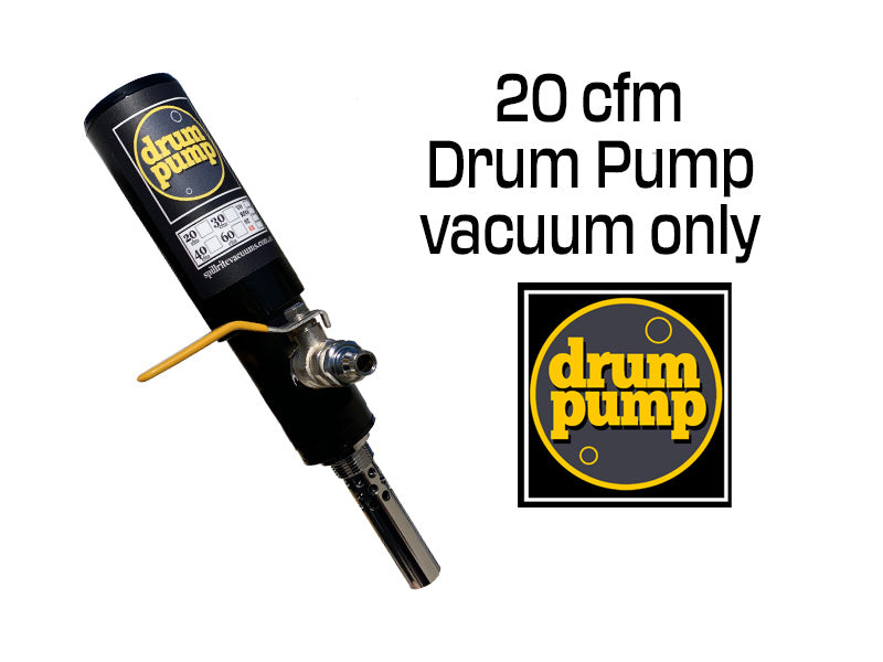 Air operated Drum Pump 20 cfm  - Fluids, coolant, oils, water, bilge