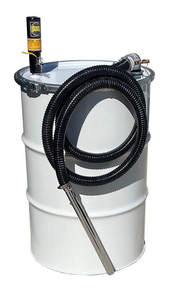Air powered Drum pump 40 cfm vac only-spills,heavy fluid