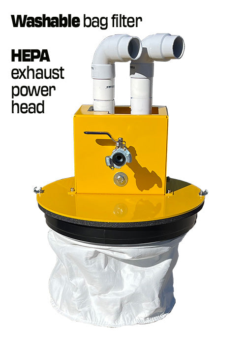 HEPA Silica dust vacuum 90 litre
