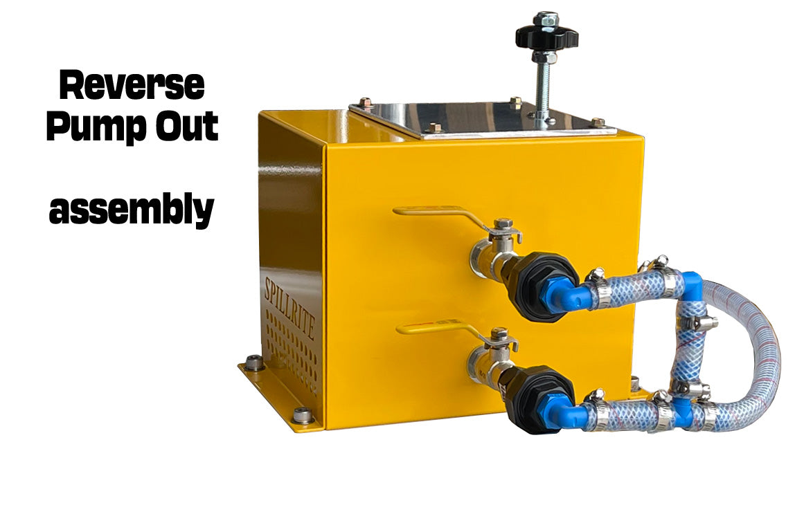 Reverse Pump Out Air vacuum - 90 litre 100 cfm