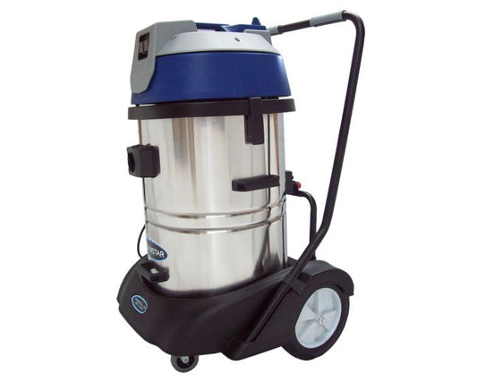 Commercial Stainless Steel Wet ‘N’ Dry - 60 Litre Twin Motor