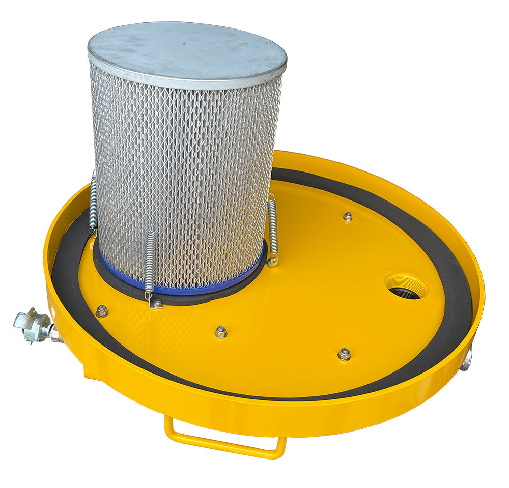 Drum Top Vac - 200 cfm alloy - vacuum only