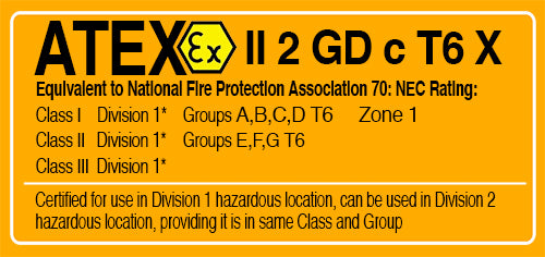 Drum Lid Vacuum 180cfm Wet/Dry RPO & Cyclone-No Drums Lids only ATEX