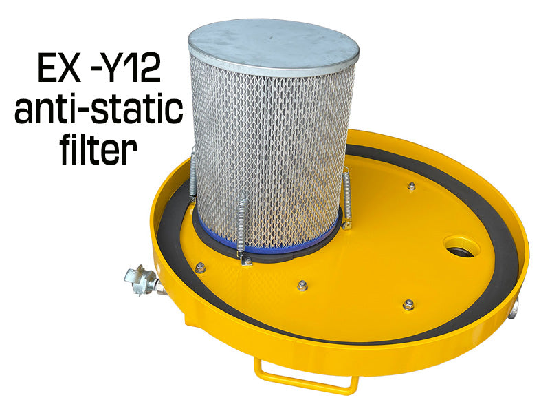Drum Vacuum filter - anti-static Explosion proof