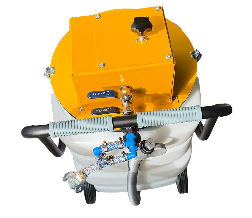 Reverse Pump Out Air vacuum - 90 litre 100 cfm