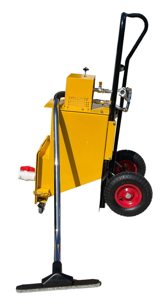 Reverse fluid pump out 60 Litre tank Spillmaster 100 cfm