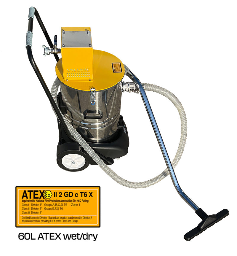 Air vac 180 cfm wet dry Explosion proof - ATEX certified