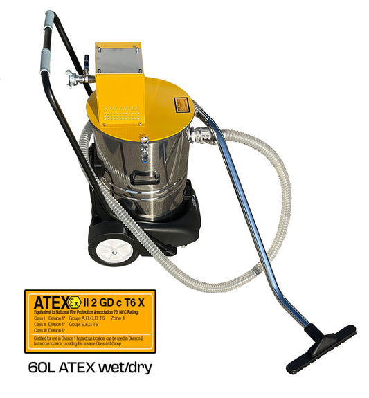 Air vac 180 cfm wet dry Explosion proof - ATEX certified