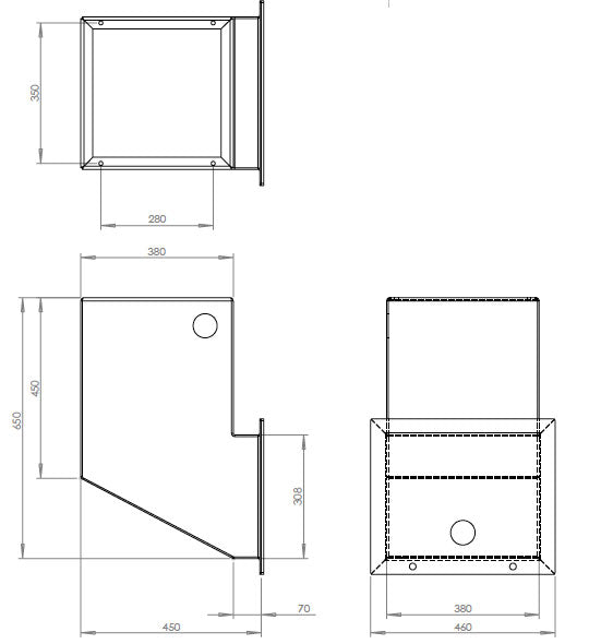 Reverse fluid pump out 60 Litre tank Spillmaster 60 cfm