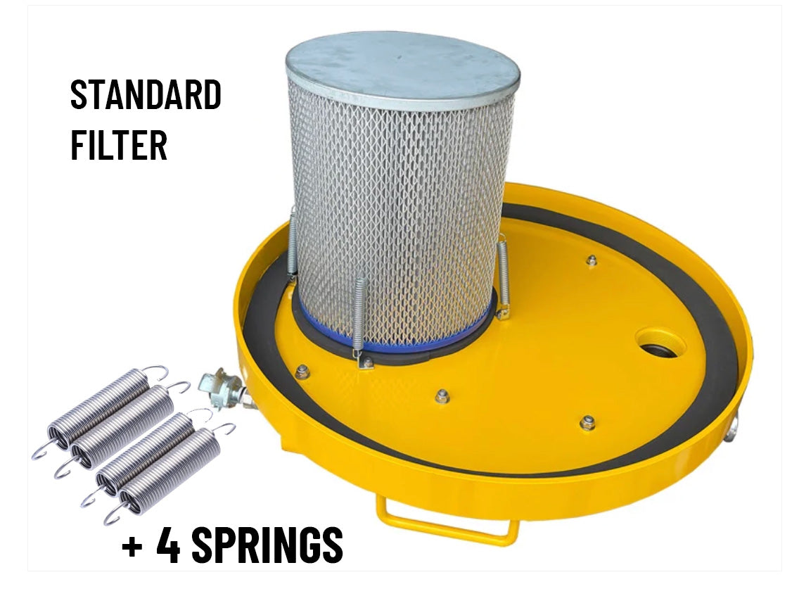 Drum Vacuum filter - standard + 4 springs