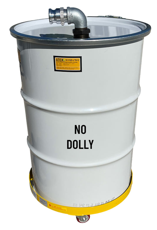 Drum 205 litre heavy duty + lid/lock ring