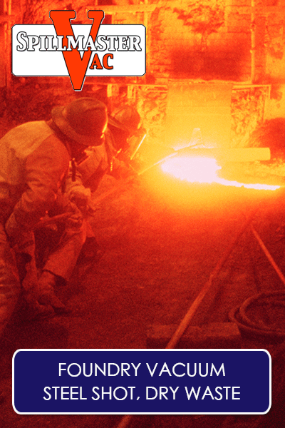 Reverse fluid pump out 60 Litre tank Spillmaster 60 cfm