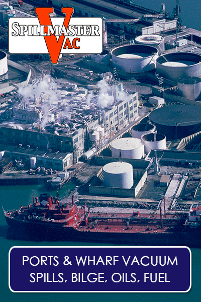 Reverse fluid pump out 60 Litre tank Spillmaster 60 cfm